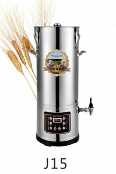 禾元商用豆浆机HY150B-J15不锈钢磨浆机15L米糊豆浆机