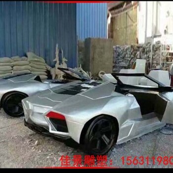 汽車模型雕塑不銹鋼雕塑廠家定制