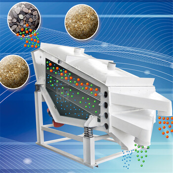1560概率篩篩分制砂直線篩制砂篩子制砂礦用封閉篩