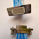 100PIN插頭HJ30J-100TJ+HJ30J-100TJL壓接高速傳輸連接器