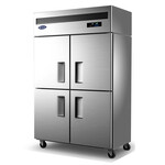 银都四门风冷冷藏冰箱QBF6150RS银都工程款风冷冰箱厨房冷柜