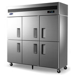 银都冰箱QBF6161FS银都工程款六门冷冻柜六门风冷冷冻冰柜
