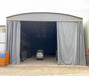 呼和浩特推拉雨棚厂家移动帐篷伸缩帐篷活动帐篷推拉篷电动雨棚