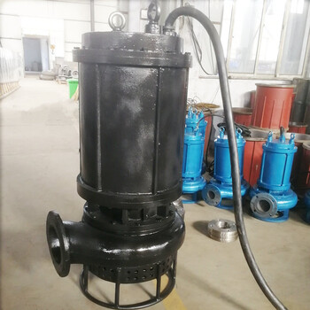 供應(yīng)大流量潛水吸沙泵建材廠(chǎng)耐磨抽沙泵邊攪邊吸水下抽沙泵