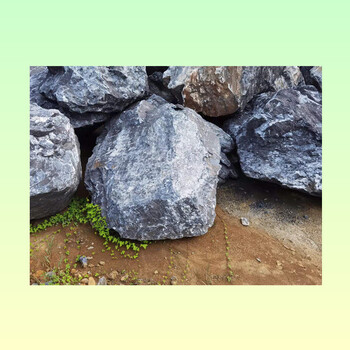 陸豐噸位黑山石廠家-庭院擺放水景設(shè)計(jì)圖-異形加工黑山石切片