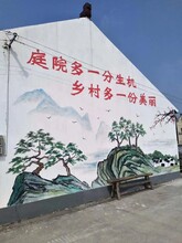 上海墙体广告室内外文化墙彩绘