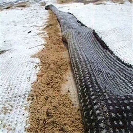 鹿寨县产品防水毯铺设沟渠,可水中施工铺设浇水就可