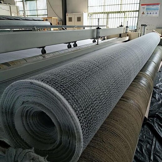 水渠防水毯材料防水毯厂家潢川县,6公斤重防水毯