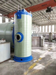 玻璃钢一体化泵站污水雨水自动收集泵站污水处理成套设备
