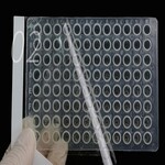 BS-PCR-M-96孔板深孔板用铝箔光面热封膜PCR压敏膜