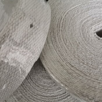 陶瓷纤维带规格武汉供应陶瓷纤维阻燃布耐温1000℃防火布