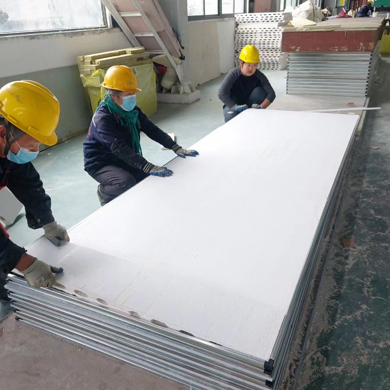 南通翔展供应不锈钢洁净板定制中央厨房不锈钢硫氧镁净化板