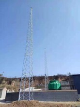 广东GFW1-2四角拉线避雷针塔20米25米30米35米钢结构立接闪杆塔