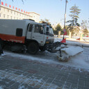 皮卡帶融雪撒布機山東上達機電廠掃雪機