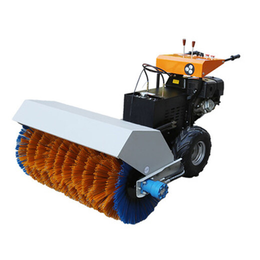 桐城除雪車帶除雪滾刷改裝小型融雪劑撒布機
