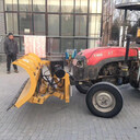 大型融雪劑撒布機(jī)叉車掃雪滾刷