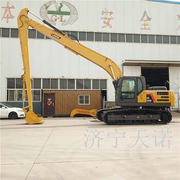 鉤機(jī)加長(zhǎng)臂挖機(jī)長(zhǎng)臂生產(chǎn)廠家水路兩用鉤機(jī)加長(zhǎng)大小臂
