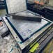 陕西渭南振动筛不锈钢条缝筛板用于物料分选。
