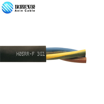 CE欧标认证H05RR-F柔性橡胶软电缆