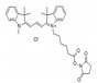 CAS：2055138-89-9，sulfoCy3-N3，水溶性染料叠氮化物