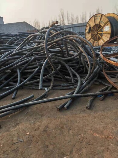 甘肃肃北陆缆回收甘肃肃北扁平铜电缆回收统货价60000每吨