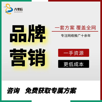 企业品牌网络营销推广有效果有经验有售后