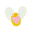 时尚卡通胸章动物蜜蜂徽章胸针生产厂家图片