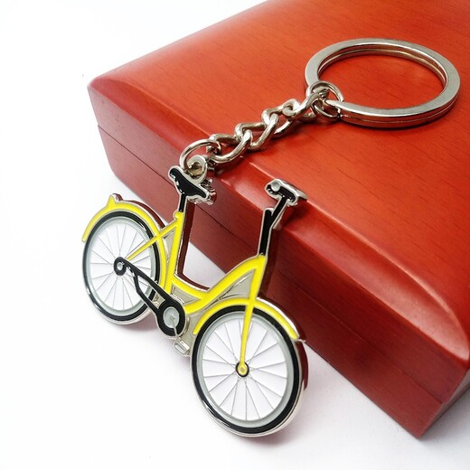 自行车钥匙扣广告礼品定做活动饰品