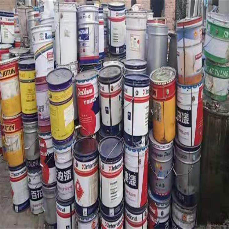 江西萍乡回收过期不限包装的各种品牌油漆涂料