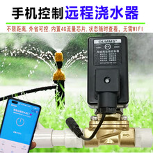 电磁阀远程遥控浇水浇花园林喷灌系统手机控制器