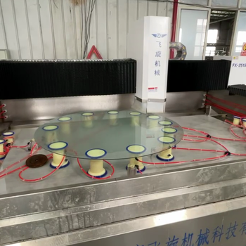 批量玻璃異形磨邊機飛旋玻璃數(shù)控加工磨邊機