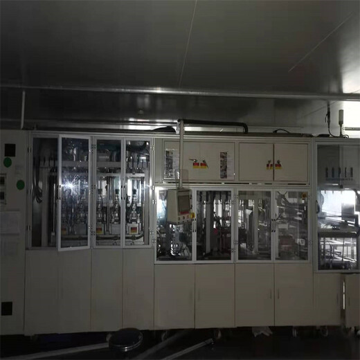 郑州托盘式圆柱锂电池化成分容柜回收报价分切机模切机CCD极片在线检测设备报价