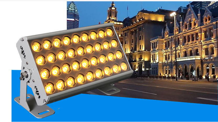 36瓦蝙蝠侠LED投光灯-楼体亮化工程灯具