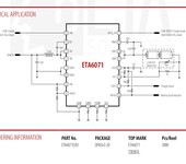 钰泰ETA6071双节充电IC同步升压输入自适应带路径管理NTC