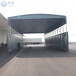 焦作生产大型仓库雨棚规格,大型移动推拉雨蓬