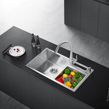 厂家邦克BK8982厨房304不锈钢智能水槽纳米洗菜盆