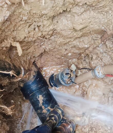 惠州检测地下管网漏水电话，埋地供水主管泄压探漏维修