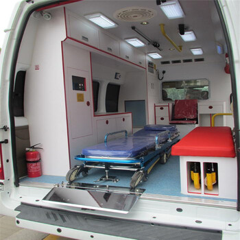 肃宁接送病人的救护车抢救设备