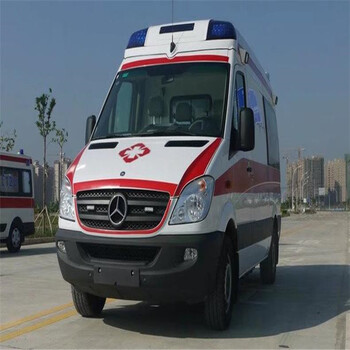 兰州病人出院救护车配备各种急救设备