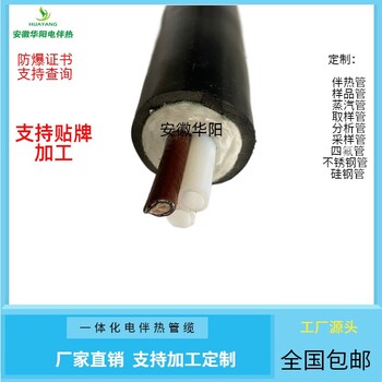安徽华阳生产加工防爆耐腐烟气伴热采样复合管SY42-B3-6A-C-0