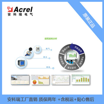 安科瑞能源监测管理系统在通州湾现代纺织产业园入口公园应用