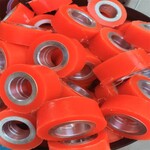 聚氨酯包胶加工厂家橡胶包胶轮耐磨聚氨酯轴承轮可定制