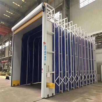 機械五金工件噴漆伸縮房價格伸縮房廠家