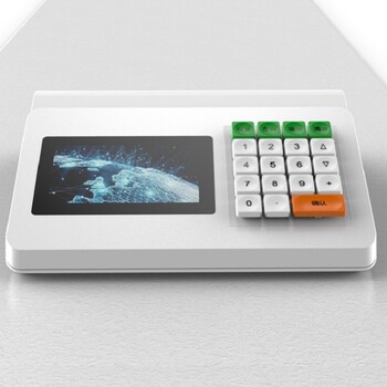 桌面集成识别IC卡消费机/二次开发打饭机/WIFI网线卧式收费机