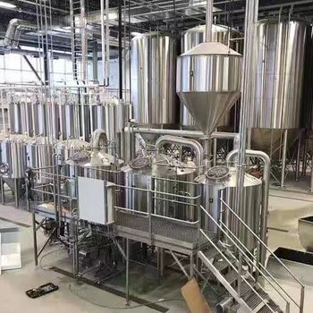 小型自酿啤酒设备100L-5000L不锈钢自动化啤酒设备定制厂家