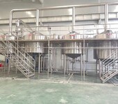 精酿啤酒设备生产厂家工厂型啤酒设备年产10万吨原浆啤酒设备