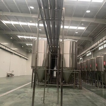 通化大型精釀啤酒設(shè)備日產(chǎn)10噸自動(dòng)化啤酒設(shè)備