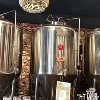 一天生产量1000升的啤酒设备多少钱1吨啤酒设备发酵罐