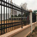 肇庆厂房外墙锌钢护栏四横梁带装饰花围墙变电站锌钢组合围栏
