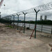 深圳边境铁丝网围栏现货浸塑边框护栏网厂家热镀锌刀片滚网